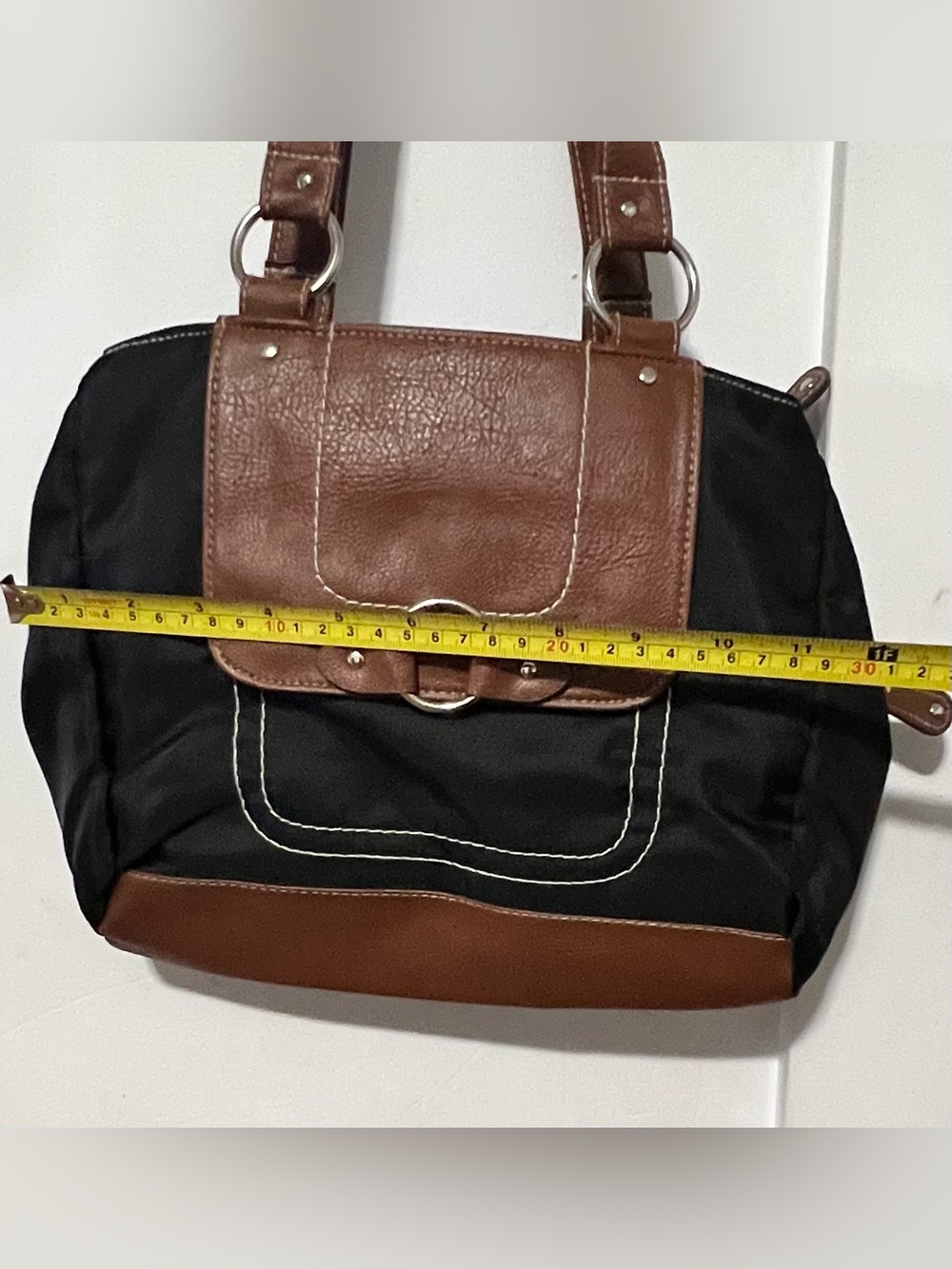 Color Block Shoulder Bag - Picture 5 of 5